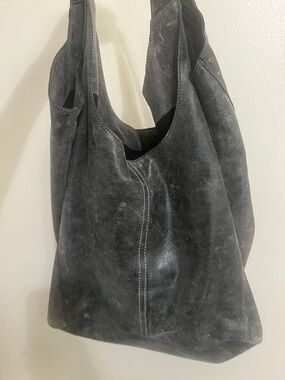 Free People Black Hobo Shoulder Bag